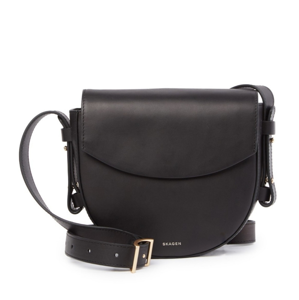 BNWT Skagen Lobelle Saddle Crossbody Bag